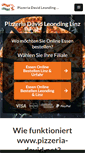 Mobile Screenshot of pizzeria-david.net